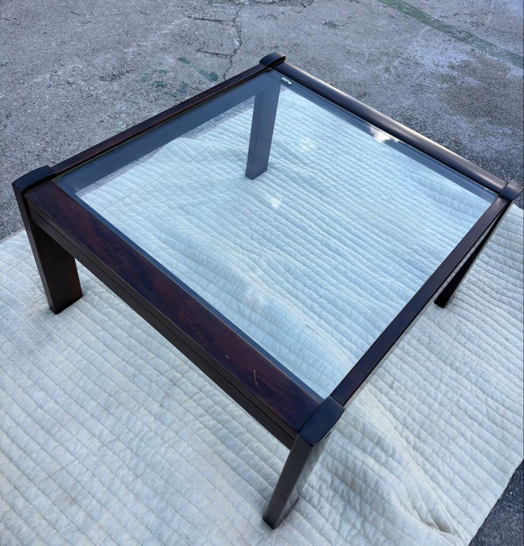 【カリモク】 ガラステーブル 値下げしました。