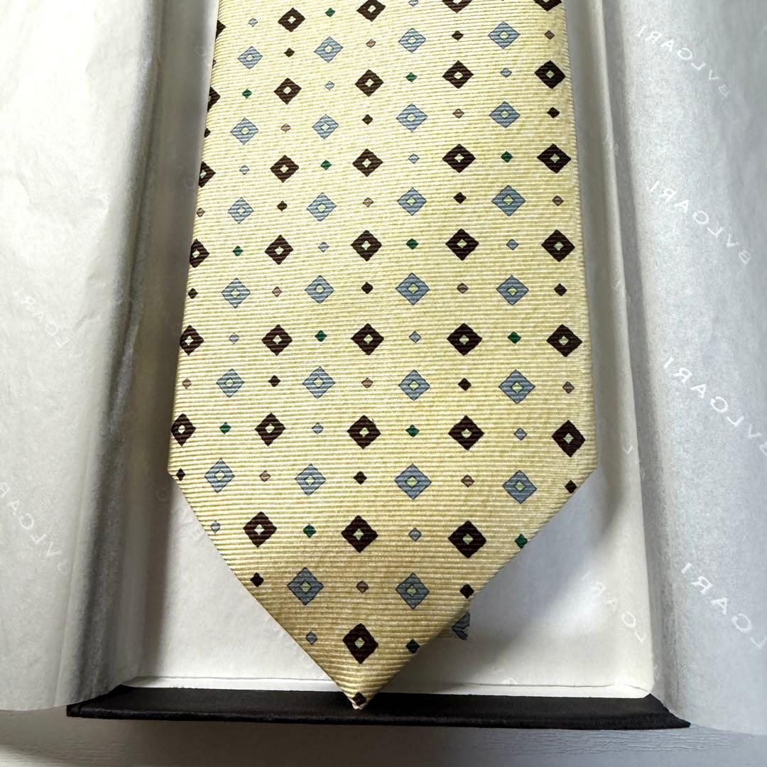 【未使用・箱付】BVLGARI ブルガリ ネクタイ