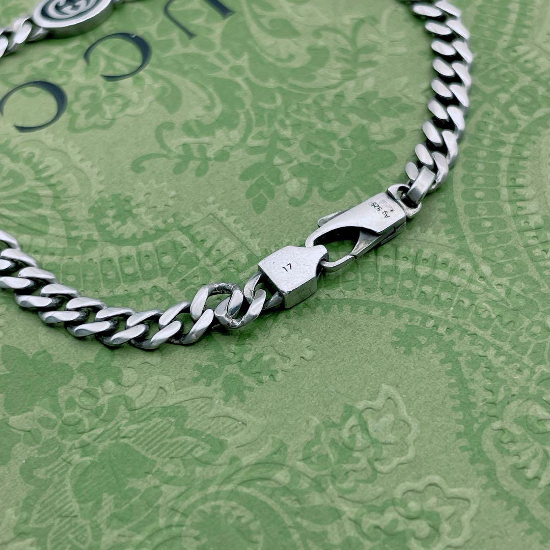 GUCCI インターロッキング　喜平　チェーン　G ブレスレット