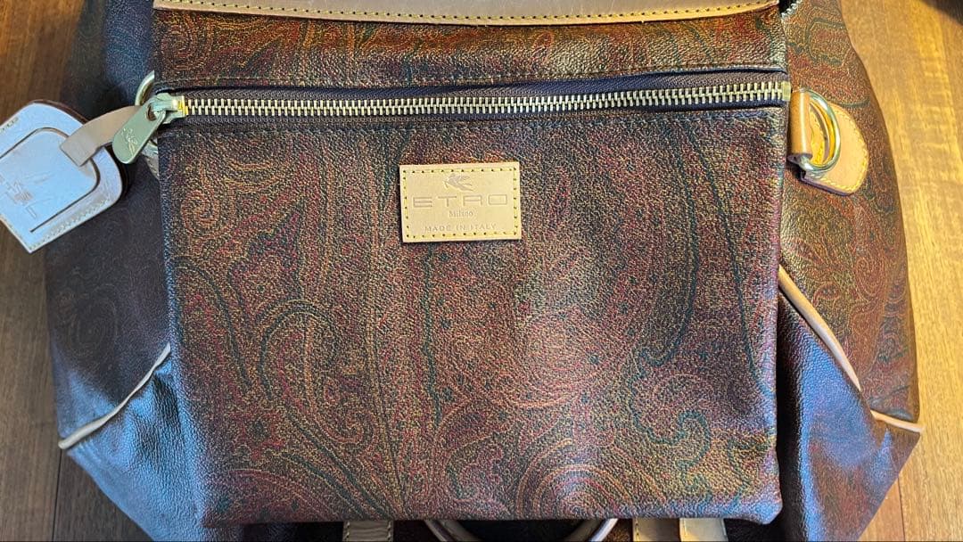 ETRO エトロ　ボストンバック