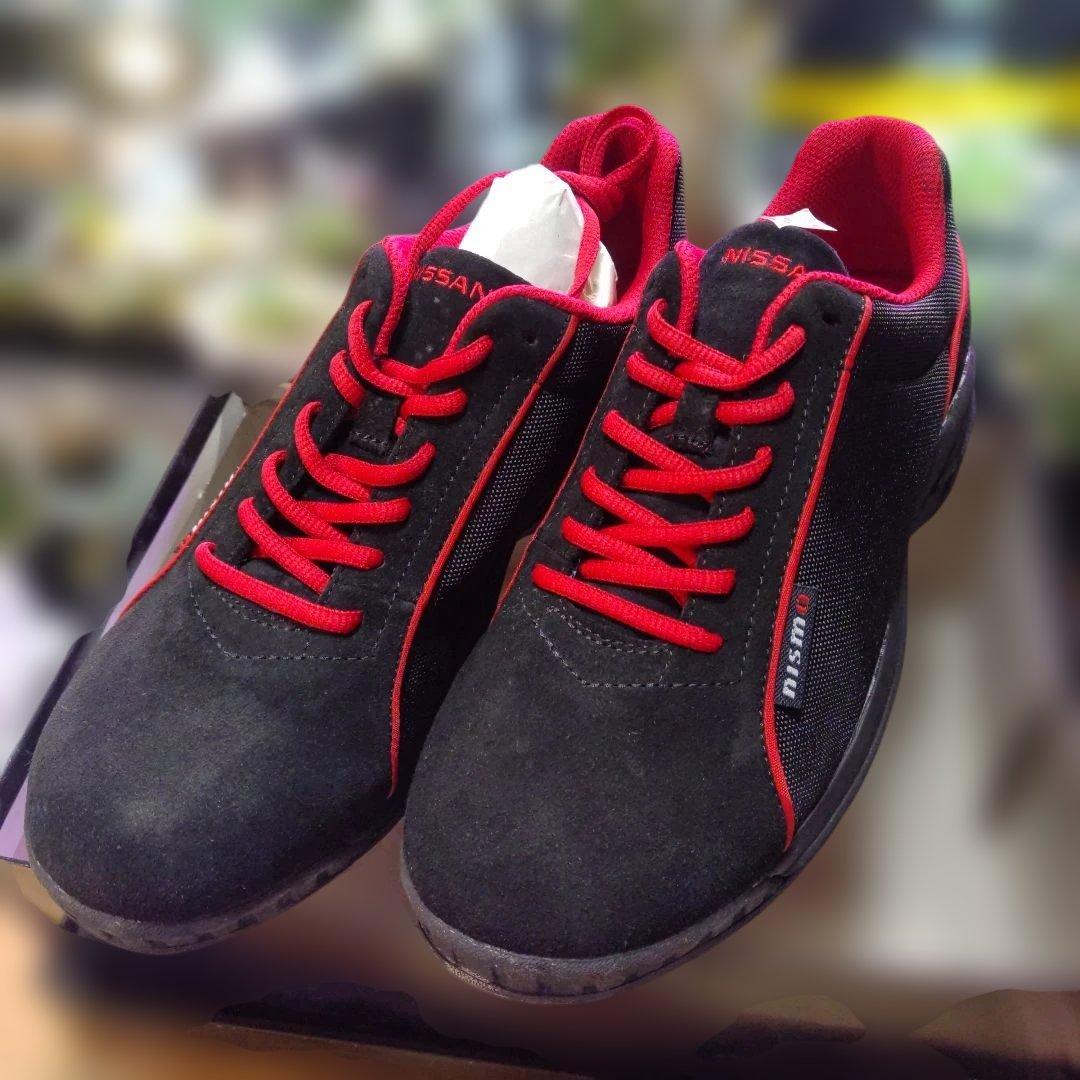 b*y様 nismo チームスタッフシューズ　ブラック/レッド 26.0 NSM