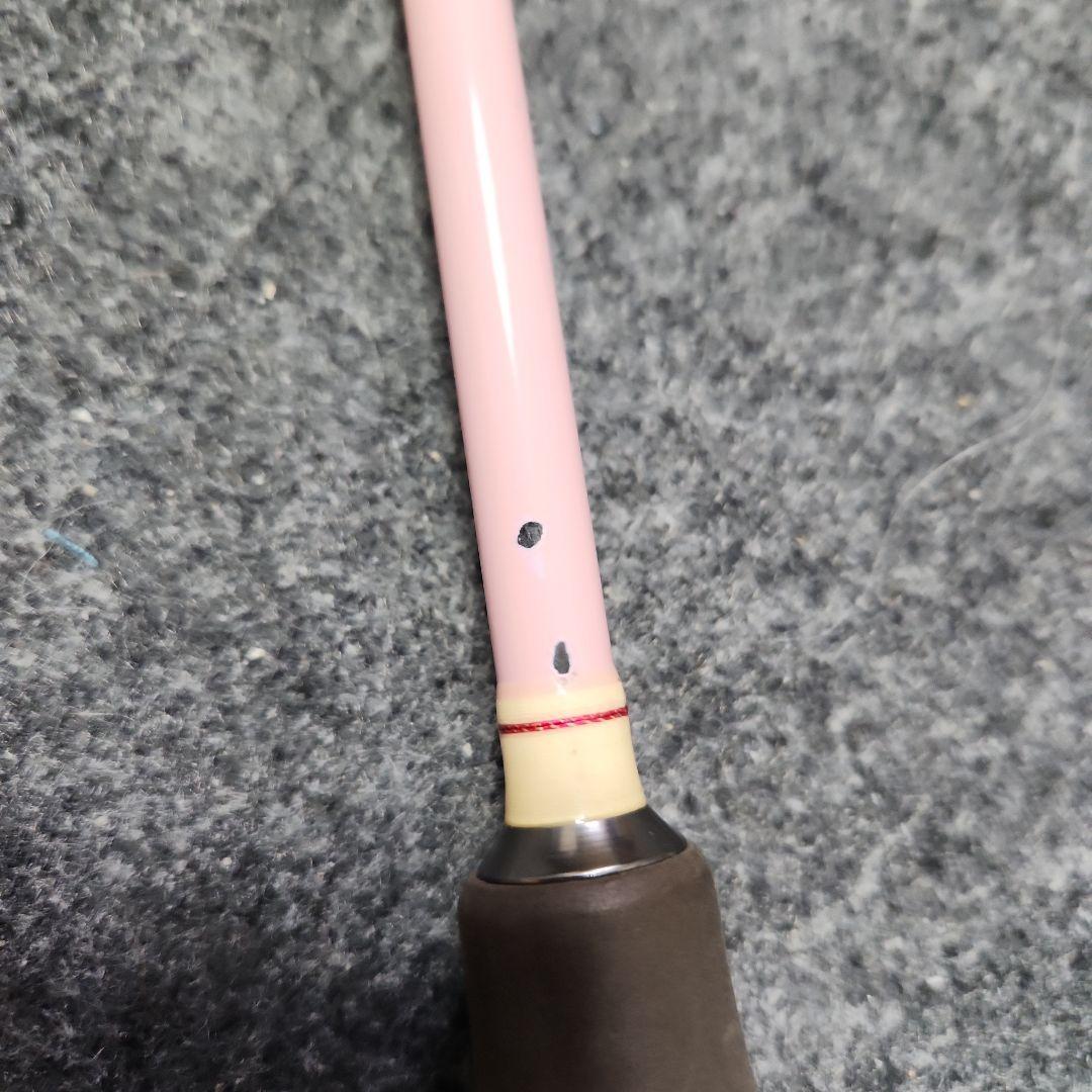 即完売！希少　エムオン　ハローキティ　ブラックバスロッド