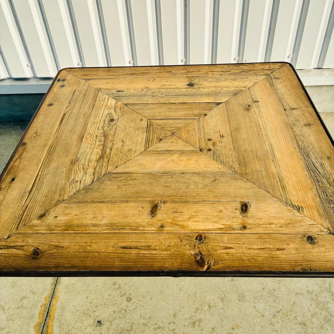 クラッシュゲート　ローテーブル　クリス　カフェテーブル　ダイニング