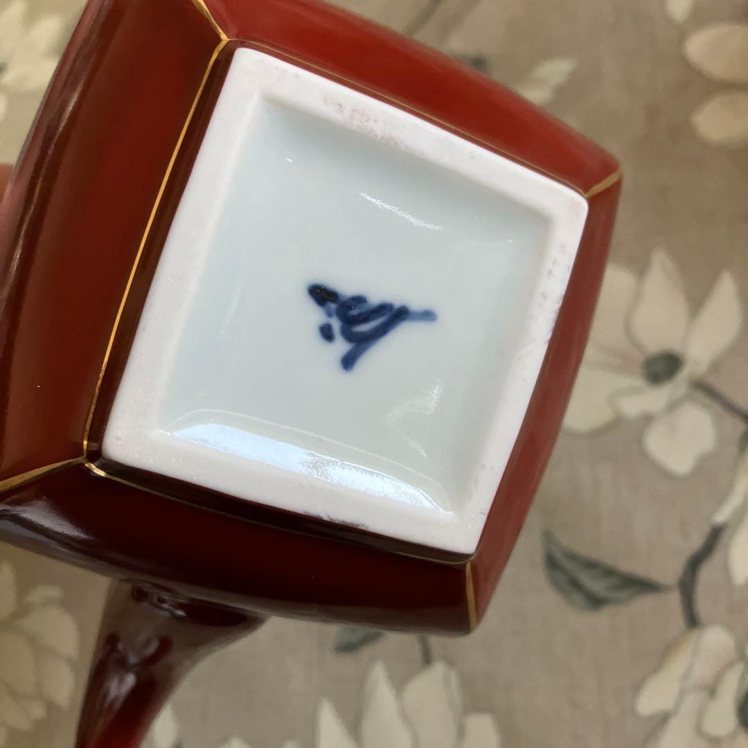 蔵珍窯 酒器セット 朱 未使用 美濃 急須 徳利 茶器セット たち吉好きにも