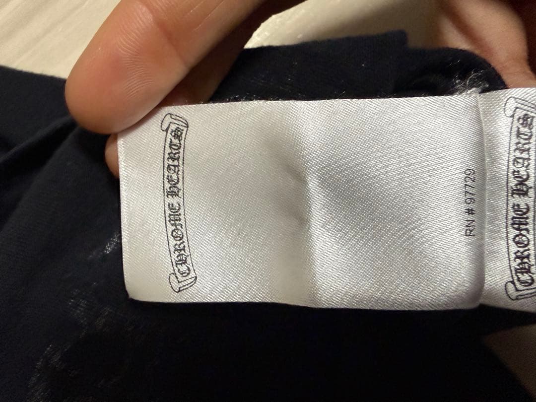 CHROME HEARTSクロムハーツ長袖Tシャツ ホノルル　ブラックsサイズ