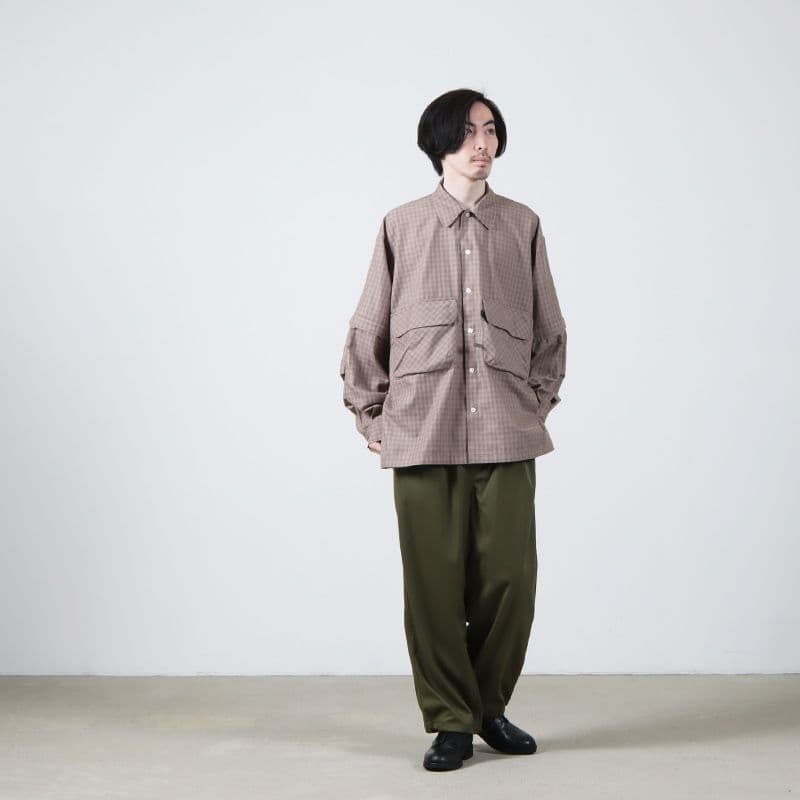 トップス DAIWA PIER39 TECH OPEN COLLAR SHIRTS