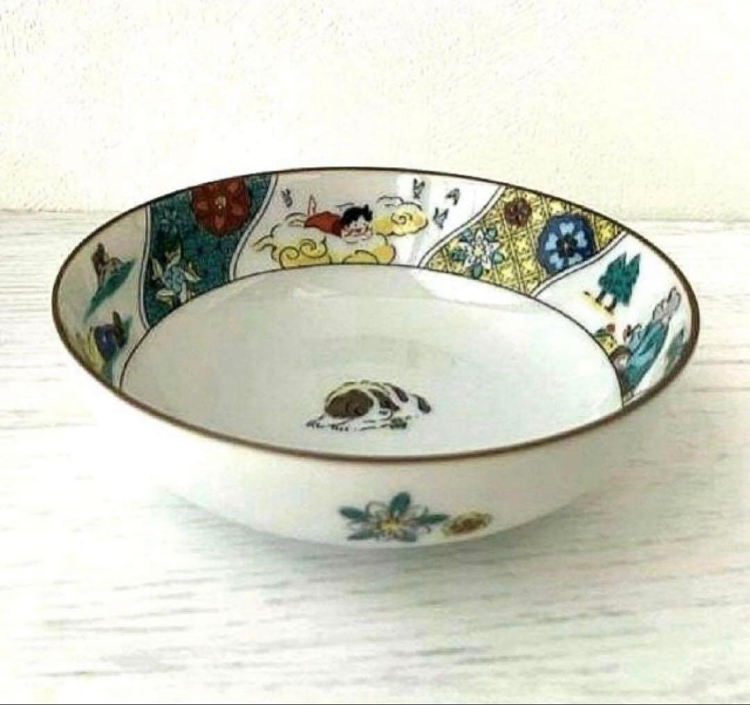 新品　九谷焼　アルプスの少女 ハイジ　12.2cm 鉢　B　和食器　取り皿