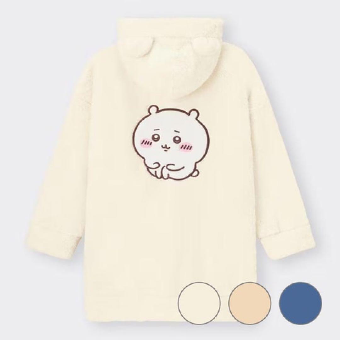 【専用出品】新品未使用 GU マシュマロフィールラウンジパーカ Lサイズ 未着用