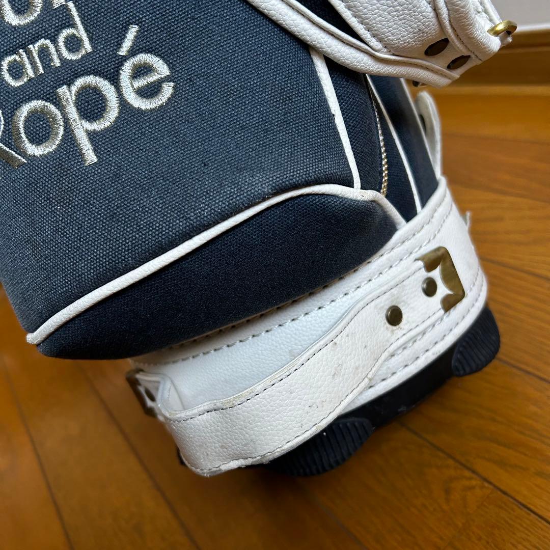 Jun and Rope ゴルフバッグ ネイビー