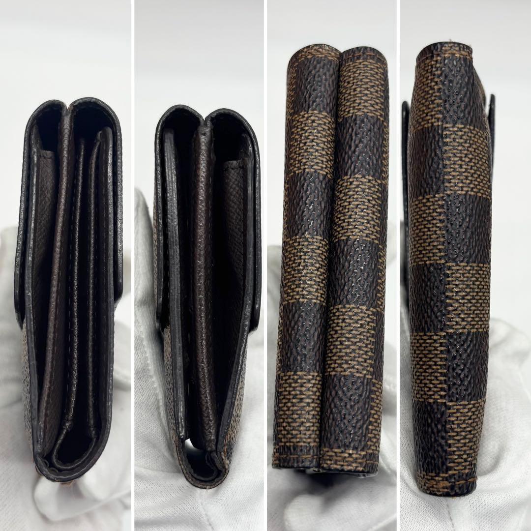 ✨極上美品✨ルイヴィトン ダミエ ポルトフォイユ エリーズ 折財布