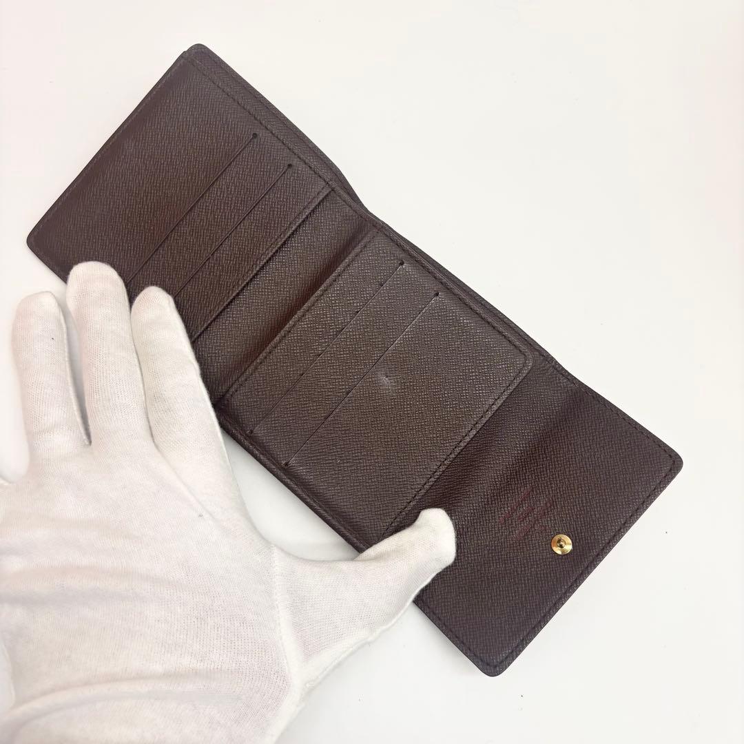 ✨極上美品✨ルイヴィトン ダミエ ポルトフォイユ エリーズ 折財布