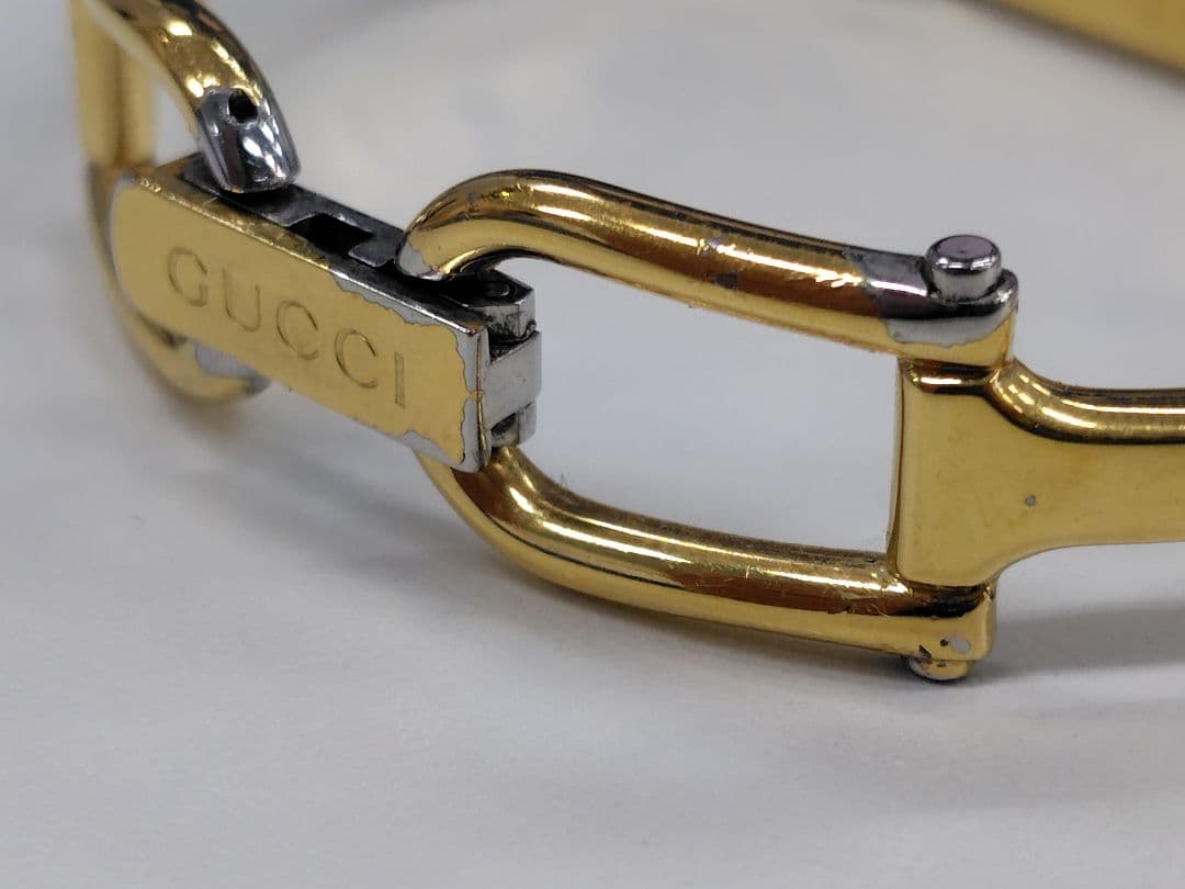 GUCCI 1500L ゴールド シェル 電池交換済 動作中
