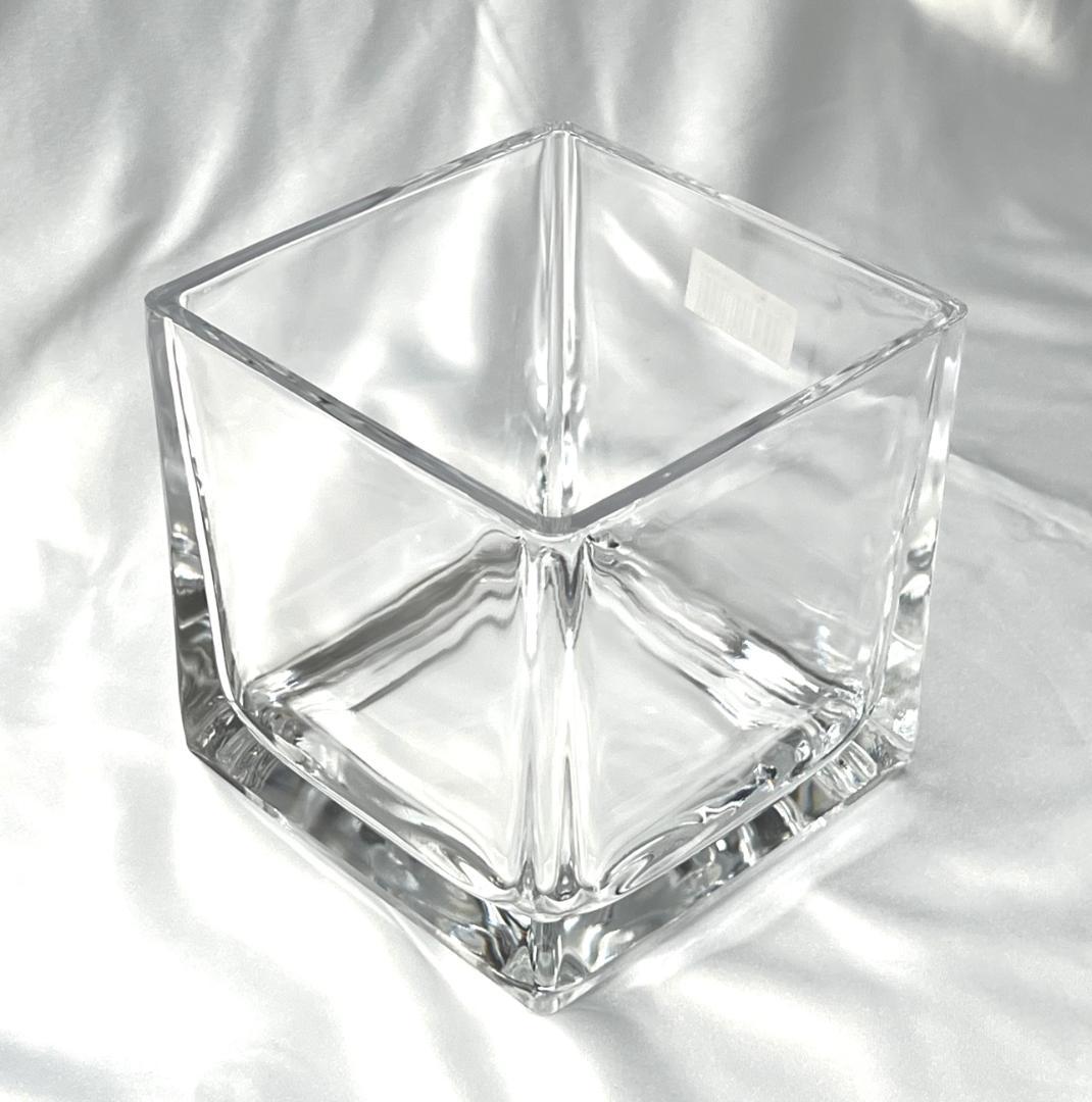 ガラス　花瓶　キューブ　16個　フラワーベース