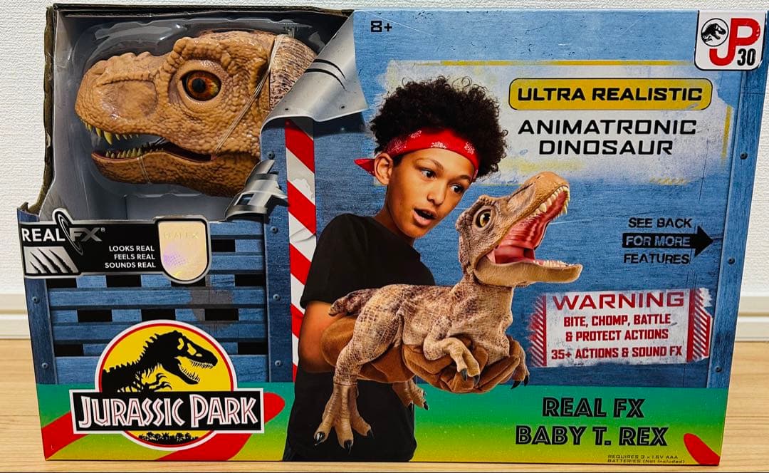 新品未開封　REAL FX BABY T.REX ジュラシックパーク