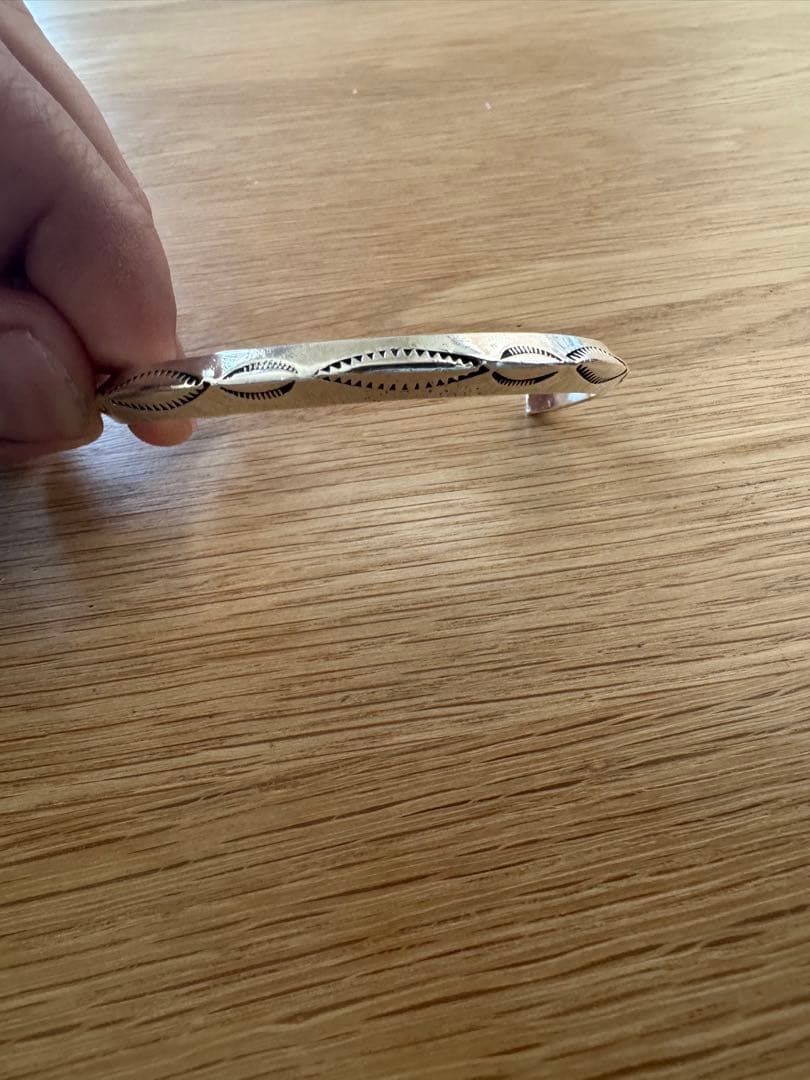 NAVAJO ナバホ族/ビンテージバングル/シルバーインディアンジュエリー