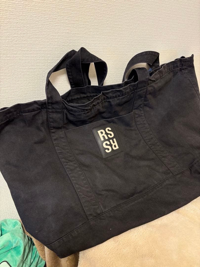 Raf Simons Oversized denim tote bag バッグ