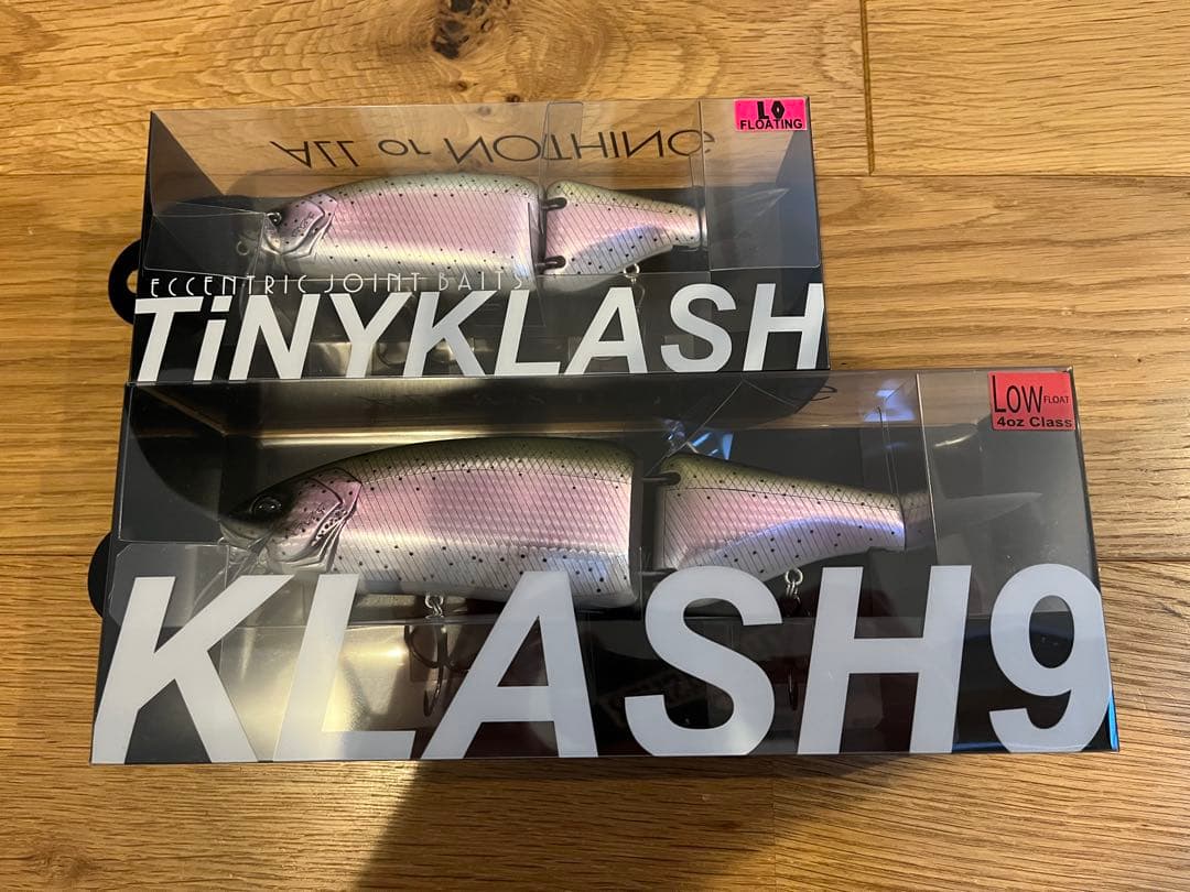 DRT KLASH9 & TINY KLASH MagicTrout セット