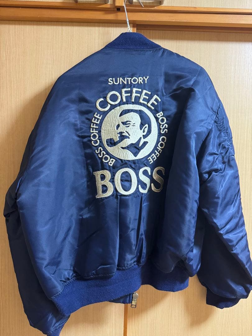 ボスジャン　BOSSジャン　MA-1 90年代　ヴィンテージ