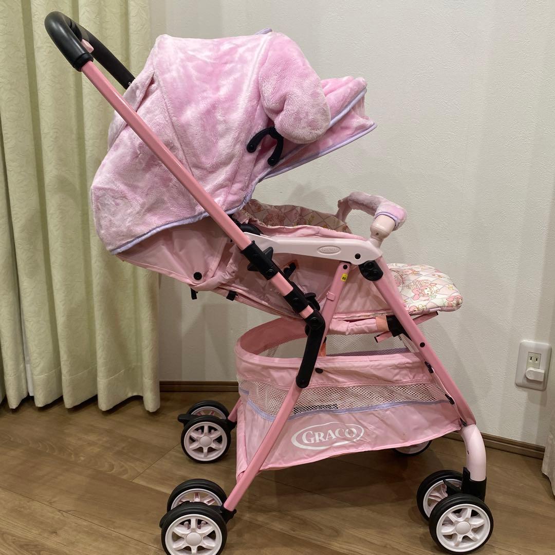 マイメロディ　マイメロ　ベビーカー　GRACO 限定モデル