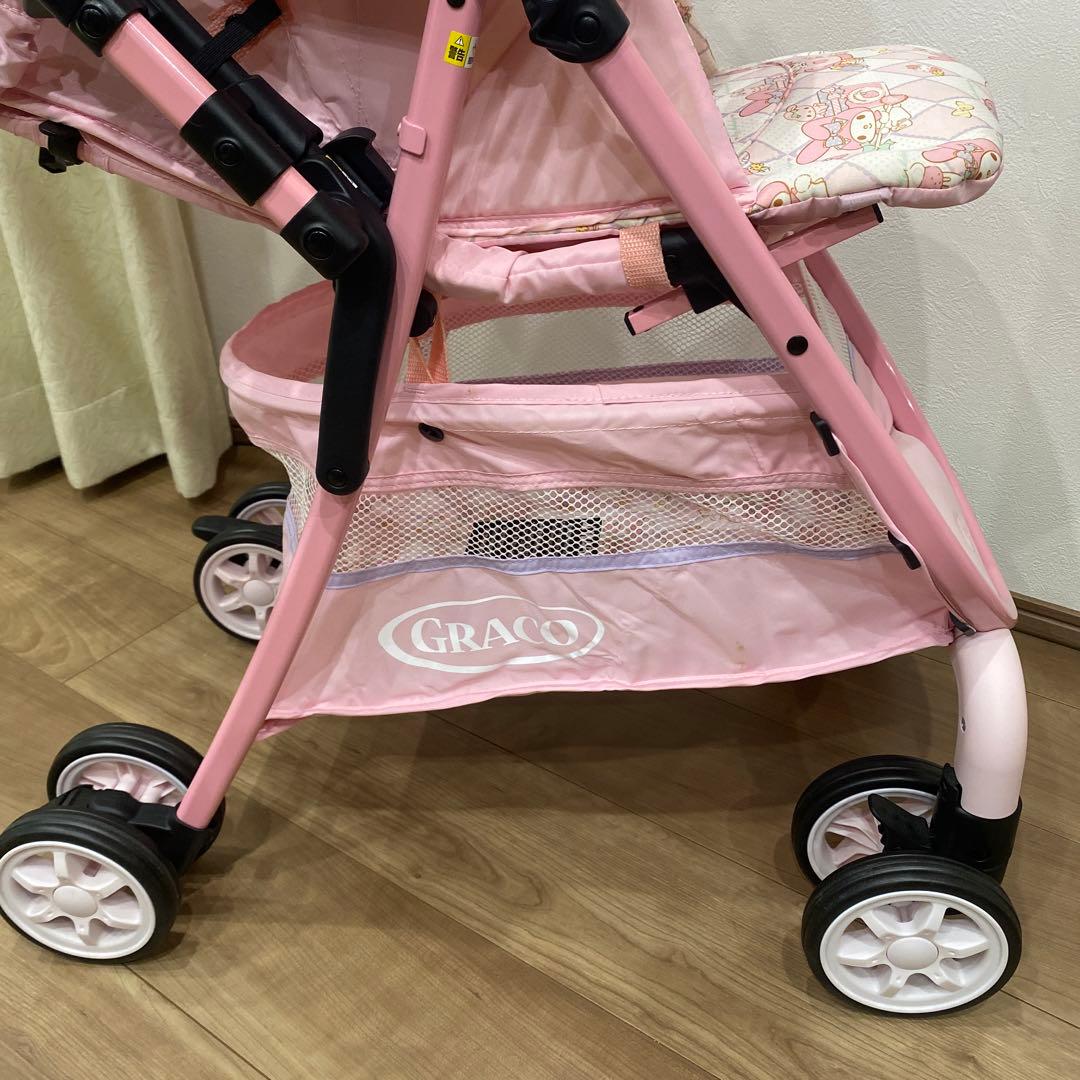 マイメロディ　マイメロ　ベビーカー　GRACO 限定モデル