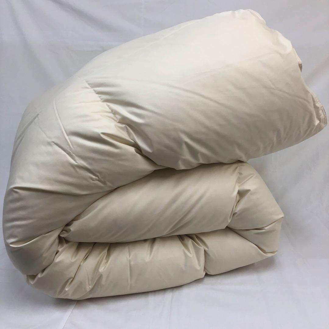 羽毛布団 シングル ニューゴールド きなり 日本製 150×210cm 特別価格