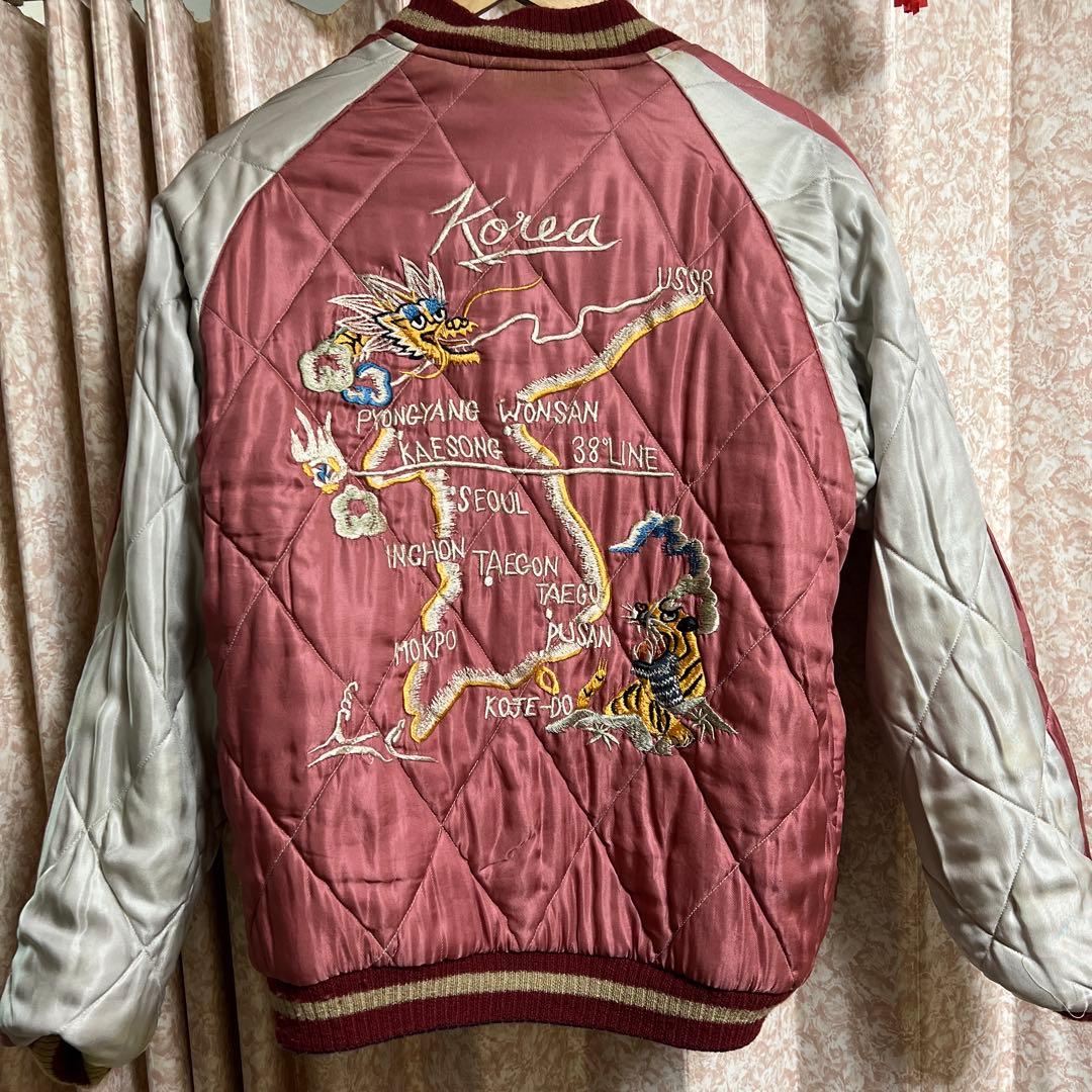 東洋エンタープライズ　スカジャン　大仏　地図　40周年モデル　港商　大