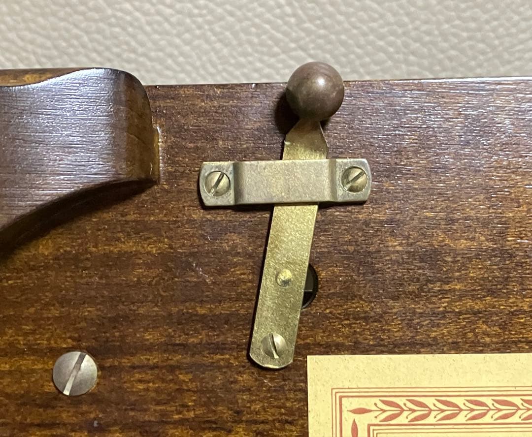 アンティーク　オルゴール　リュージュ　72弁　三曲　REUGE モーツァルト