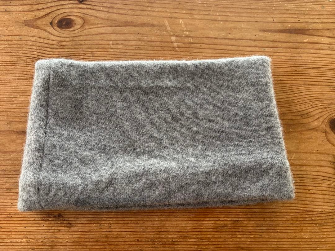 少しだけ値下げ　LOOP WHEELER 受注会限定カシミアネックウォーマー