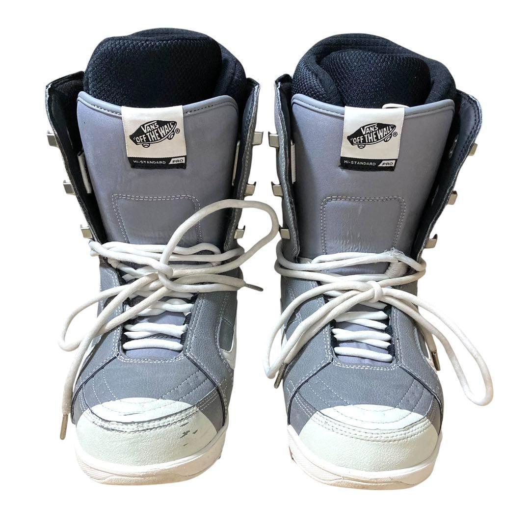 VANS HI-STANDARD PRO スノーボードブーツ グレー 25.5