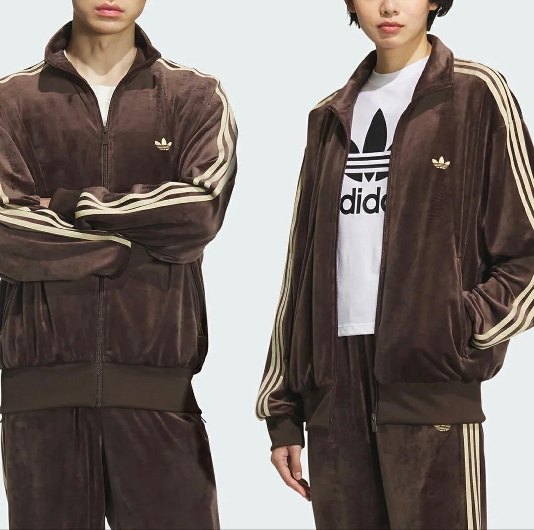 adidas Originals ファイヤーバード ベロア トラックトップXS