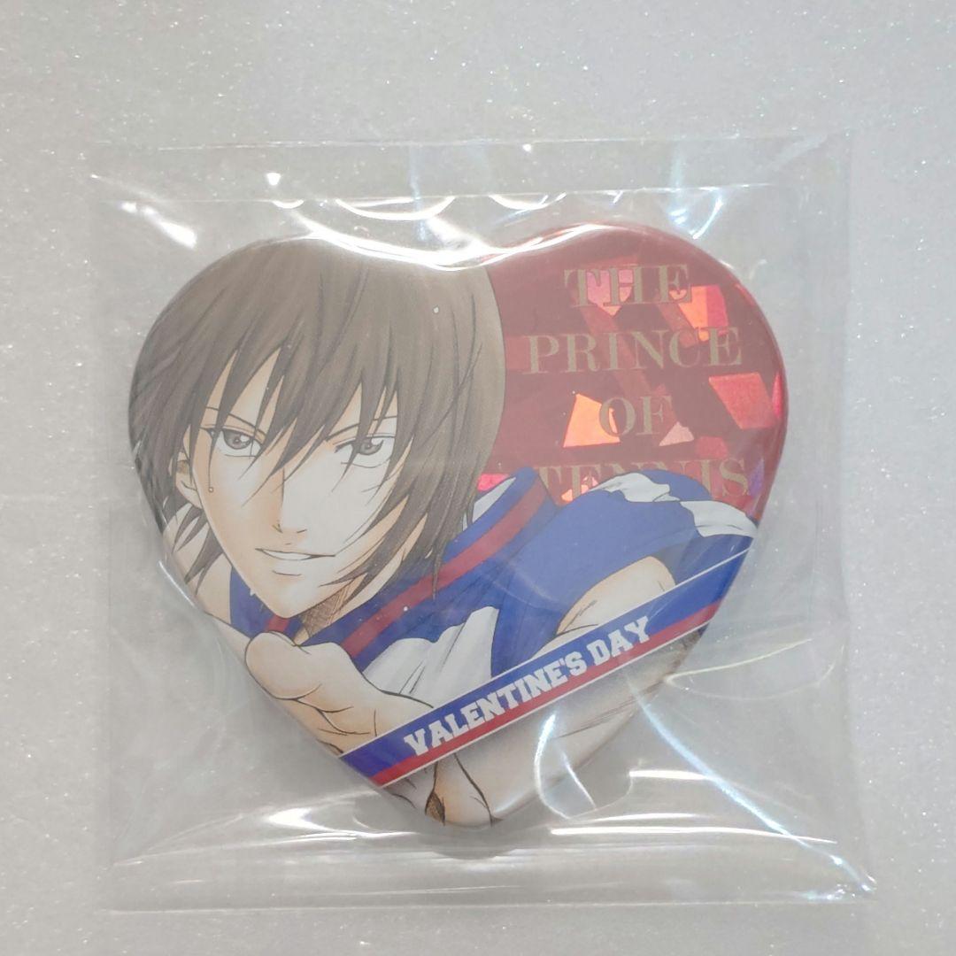 d*2様 新テニスの王子様　ジャンプショップ限定　バレンタイン　ハート缶バッジ