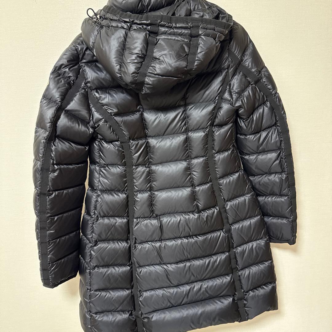 美品 MONCLER モンクレール HERMINE ブラック ダウンジャケット