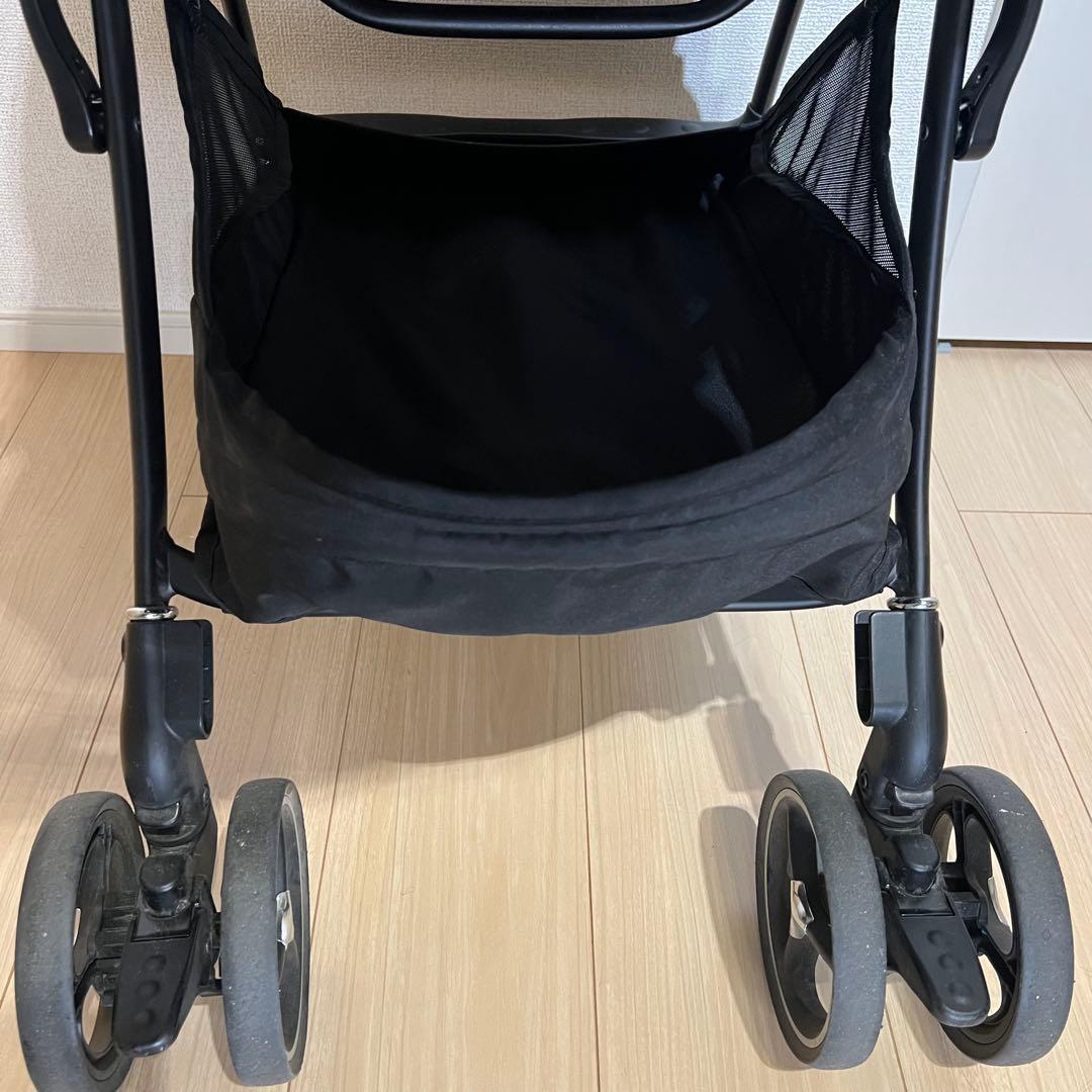 Aprica ラクーナビッテクッション ネイビー 美品 アップリカ 両対面型