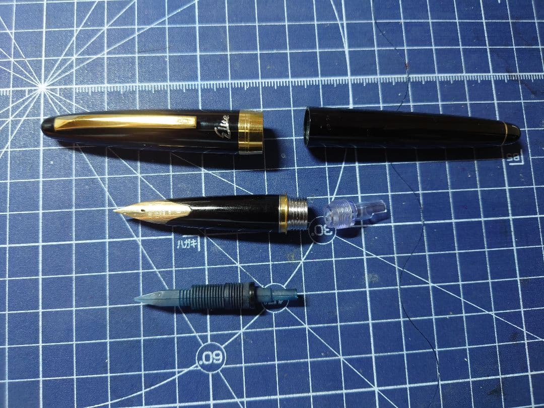 パイロット エリートカスタム 万年筆 18K-F デッドストック品