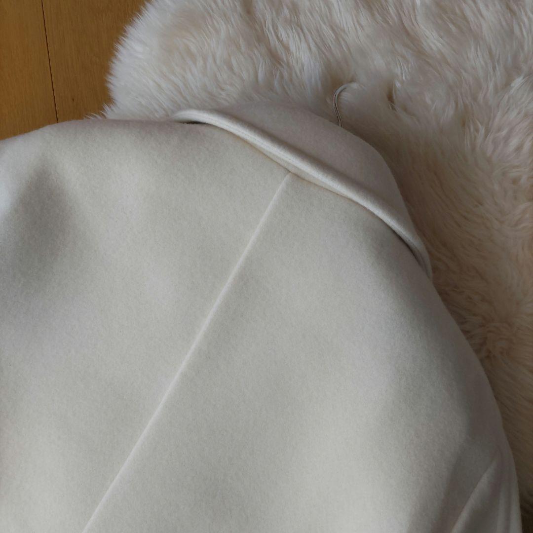 未使用☆38☆ウールボンディングロングコート☆ADAM ET ROPÉ