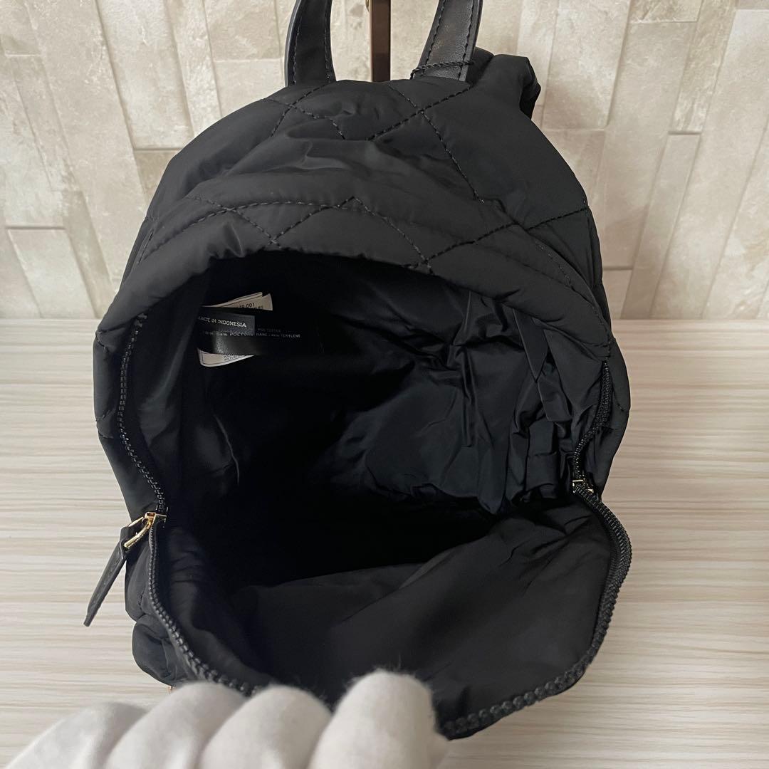 早い者勝ち！訳あり新品 MARC JACOBS バックパック キルティング 黒