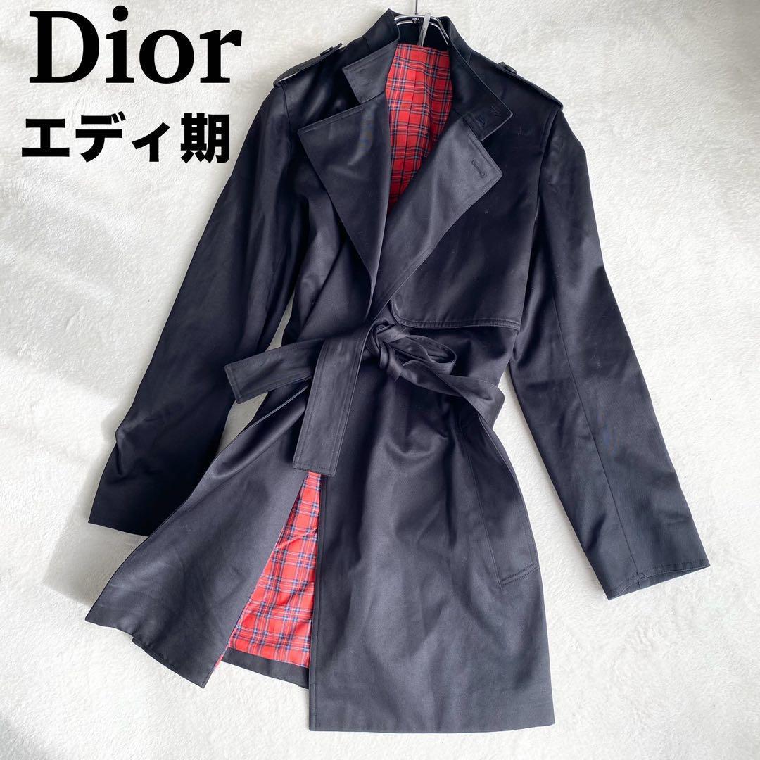 希少✨️エディ期✨️Dior HOMME トレンチコート ベルト 44