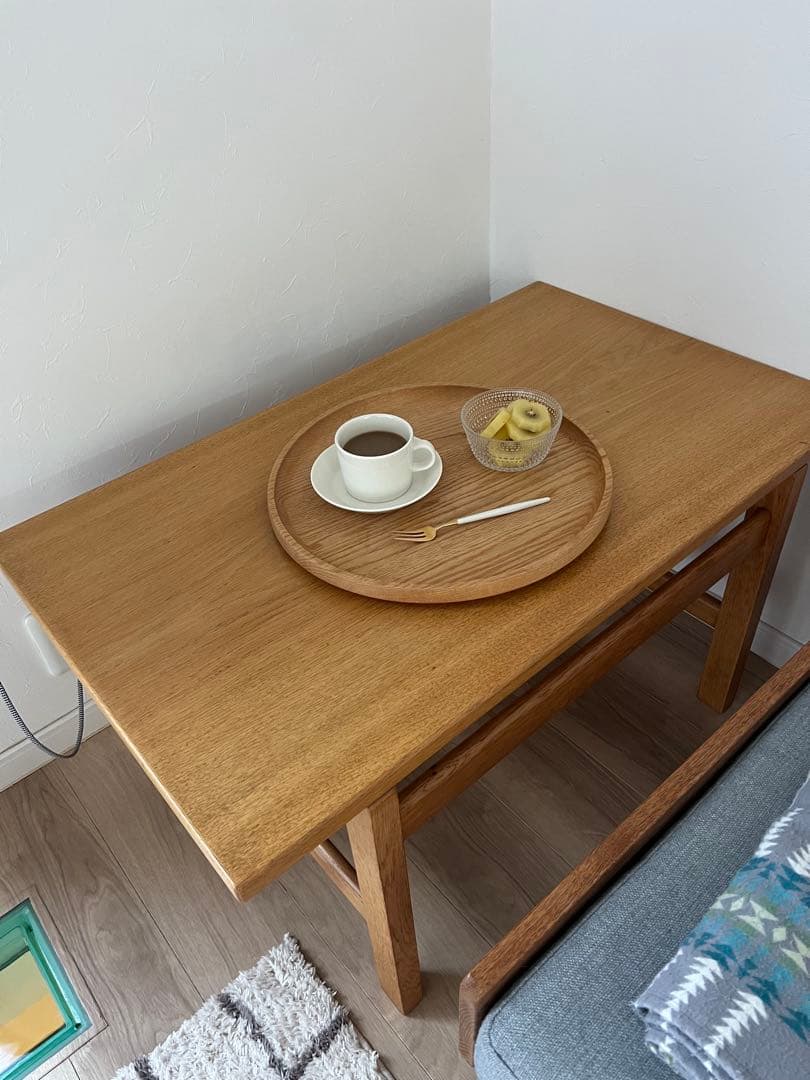 ウェグナー　getama ゲタマ サイドテーブル　オーク　北欧ビンテージ家具