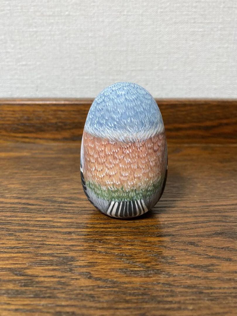 ロシア雑貨☆イースターエッグ　オーナメント『フィンチ』マトリョーシカ