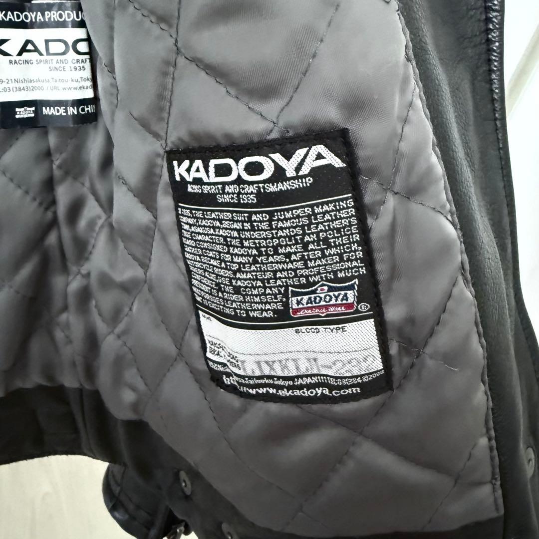 【最終お値下げ】KADOYA レディース レザー ライダースジャケット