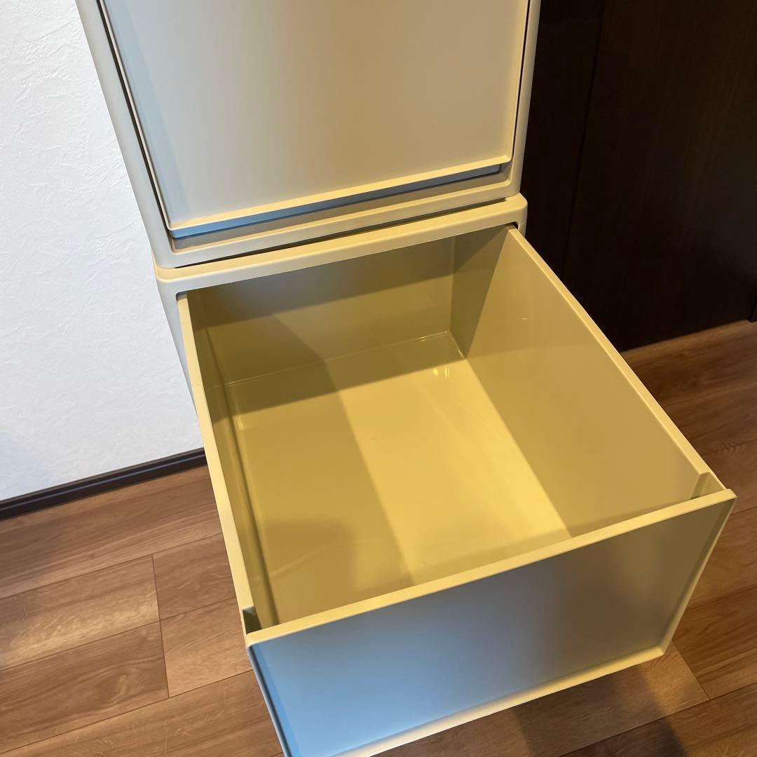 山善　収納ボックス　3個組　Ｌ(30cm) 奥行53cm