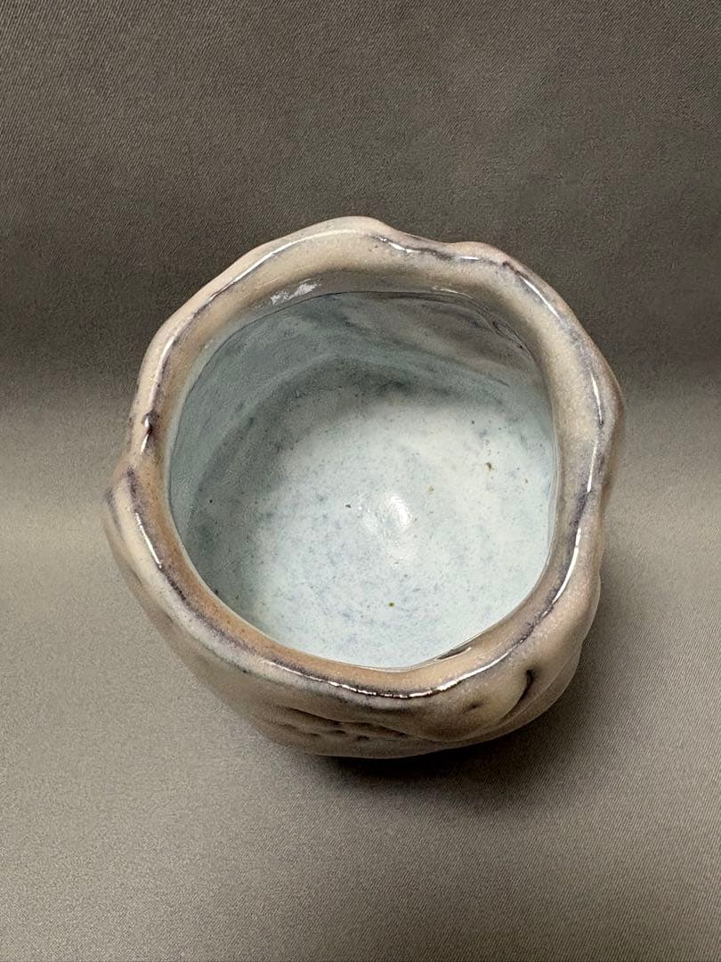 【値下】兼田昌尚　萩刳貫ぐい呑