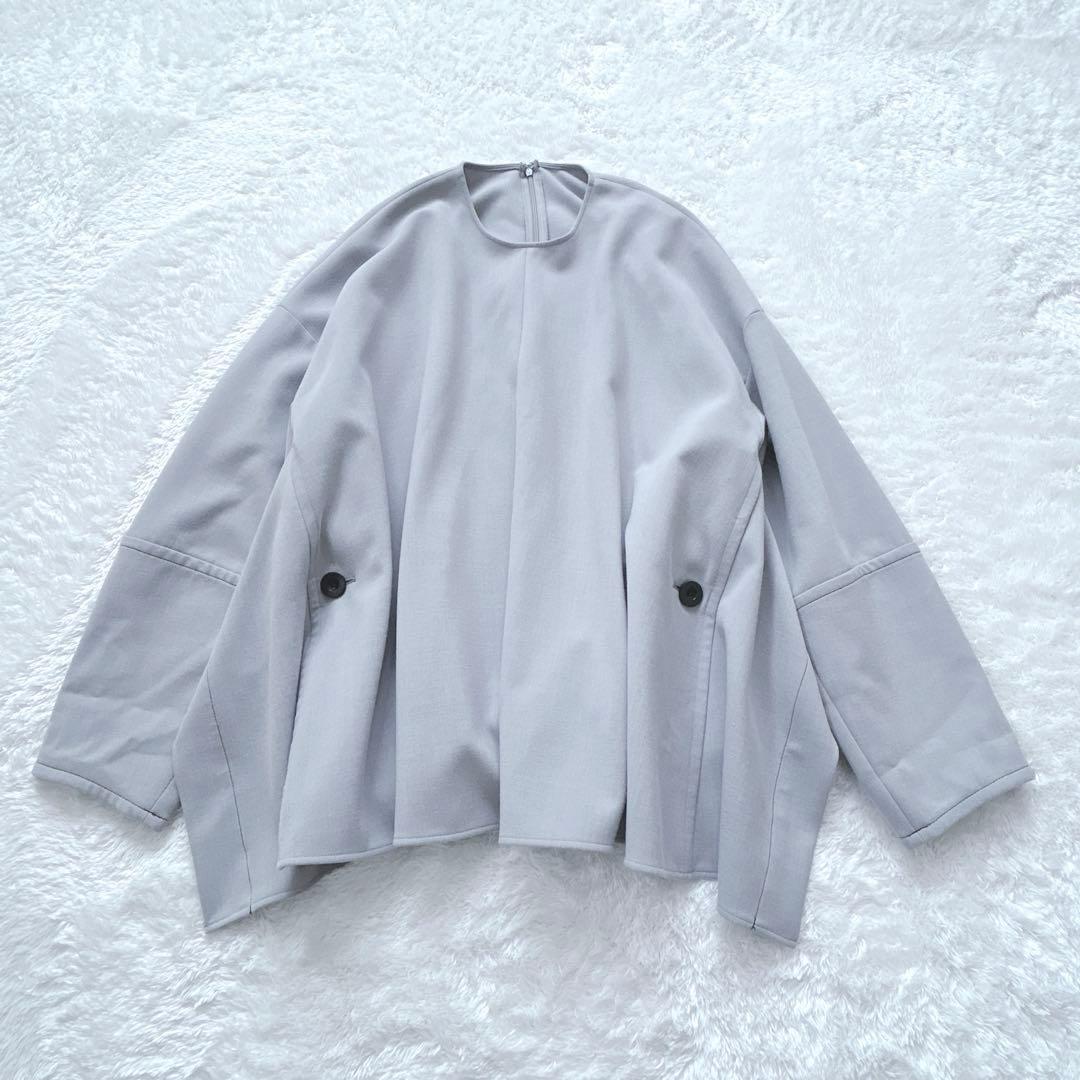 エンフォルド　2023✨CENTERDRAPEPULLOVER グレー