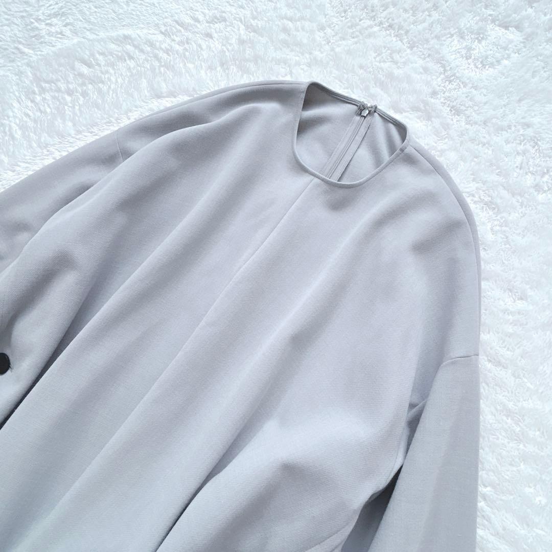 エンフォルド　2023✨CENTERDRAPEPULLOVER グレー