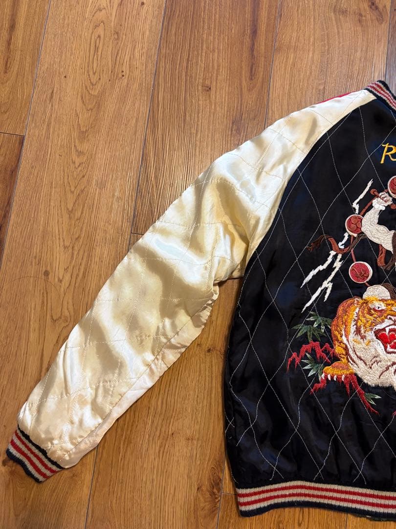 クロップドヘッズ　スカジャン　風神　雷神　CROPPED HEADS