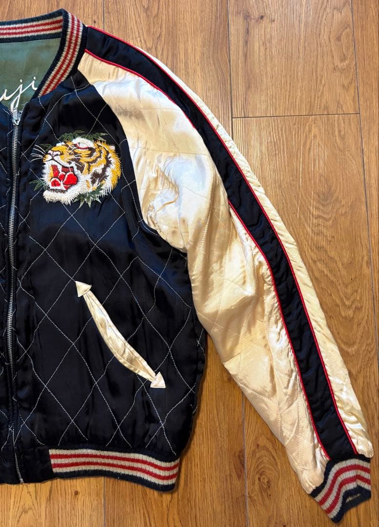 クロップドヘッズ　スカジャン　風神　雷神　CROPPED HEADS