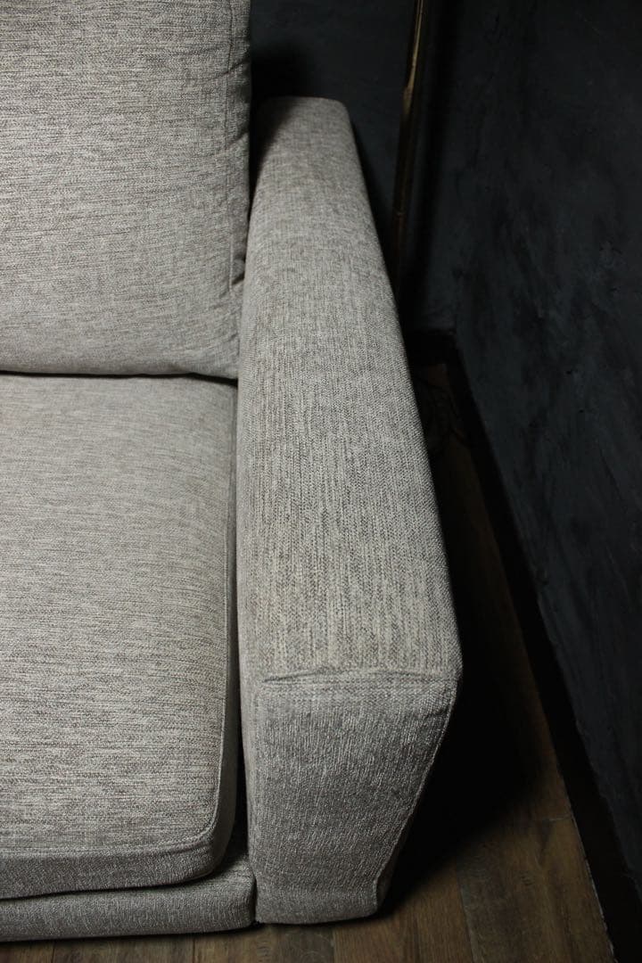 首都圏送無料〜現行estic wonderⅡ 50万総フェザー カウチ ソファ