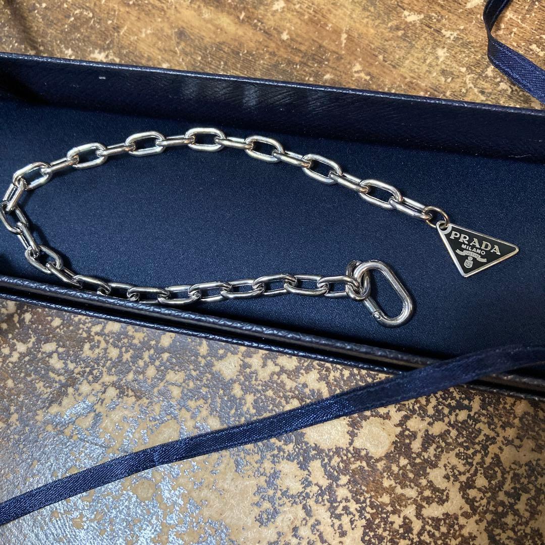PRADA BRACCIALI チェーンブレスレット Lサイズ