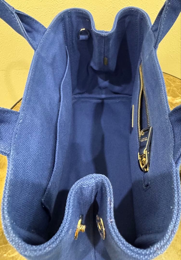 ★美品★PRADAプラダ★カナパ ハンドバッグ 2way★エンボスロゴ★