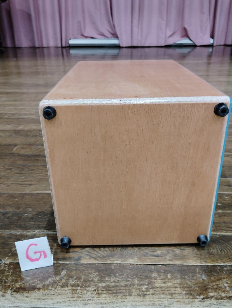 KS STUDIO カホン 青色 巾着型ケース付き